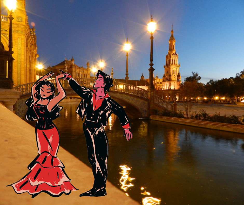 Sevilla, de stad waar Zwaluwdans zich afspeelt